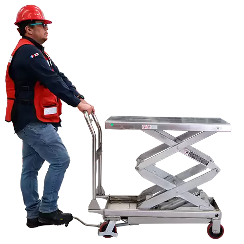 mesas de elevacion de tijera