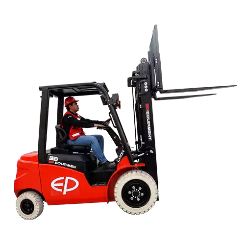 montacargas con baterias de litio