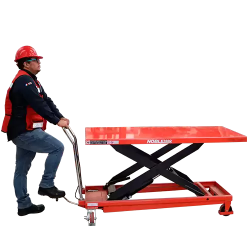 tipos de mesas elevadoras