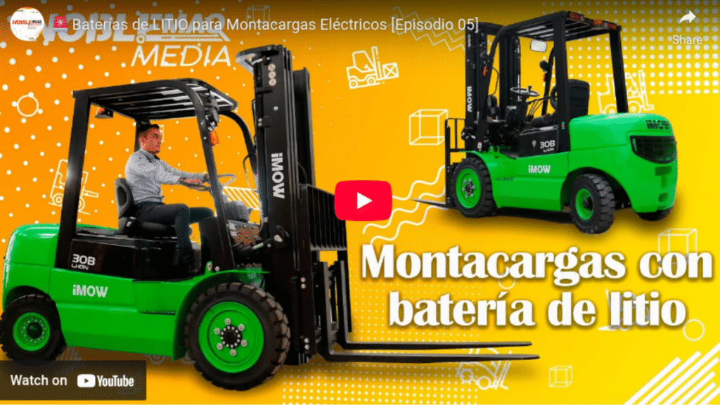 BATERIAS DE LITIO PARA MONTACARGAS