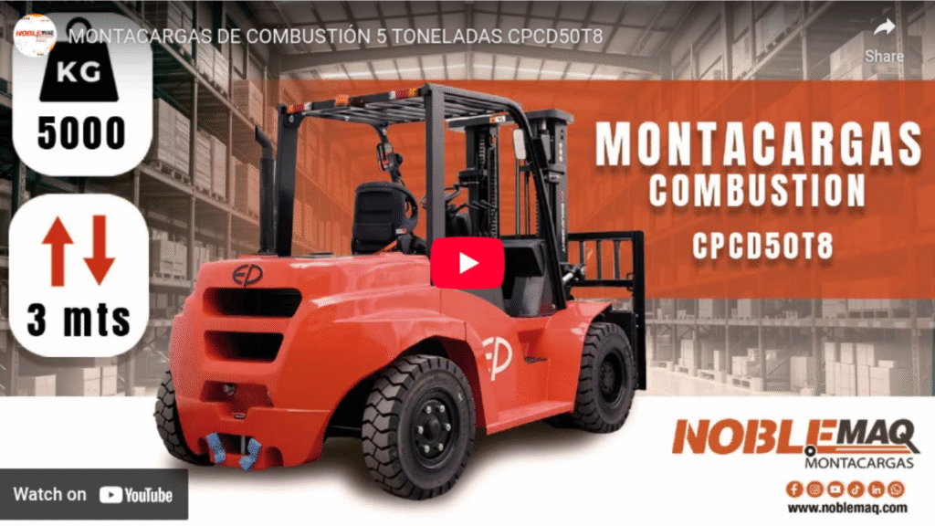 MONTACARGAS DE COMBUSTION CPCD50T8