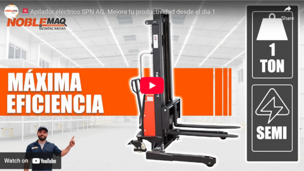 VIDEO APILADOR SEMIELECTRICO SPN AG