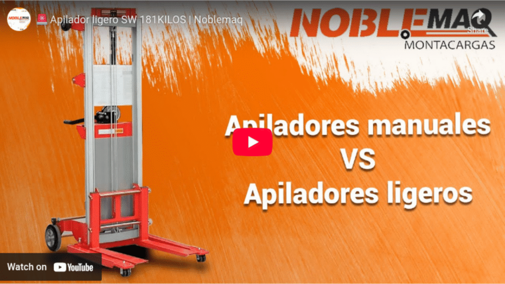 VIDEO NOBLEMAQ APILADOR LIGERO